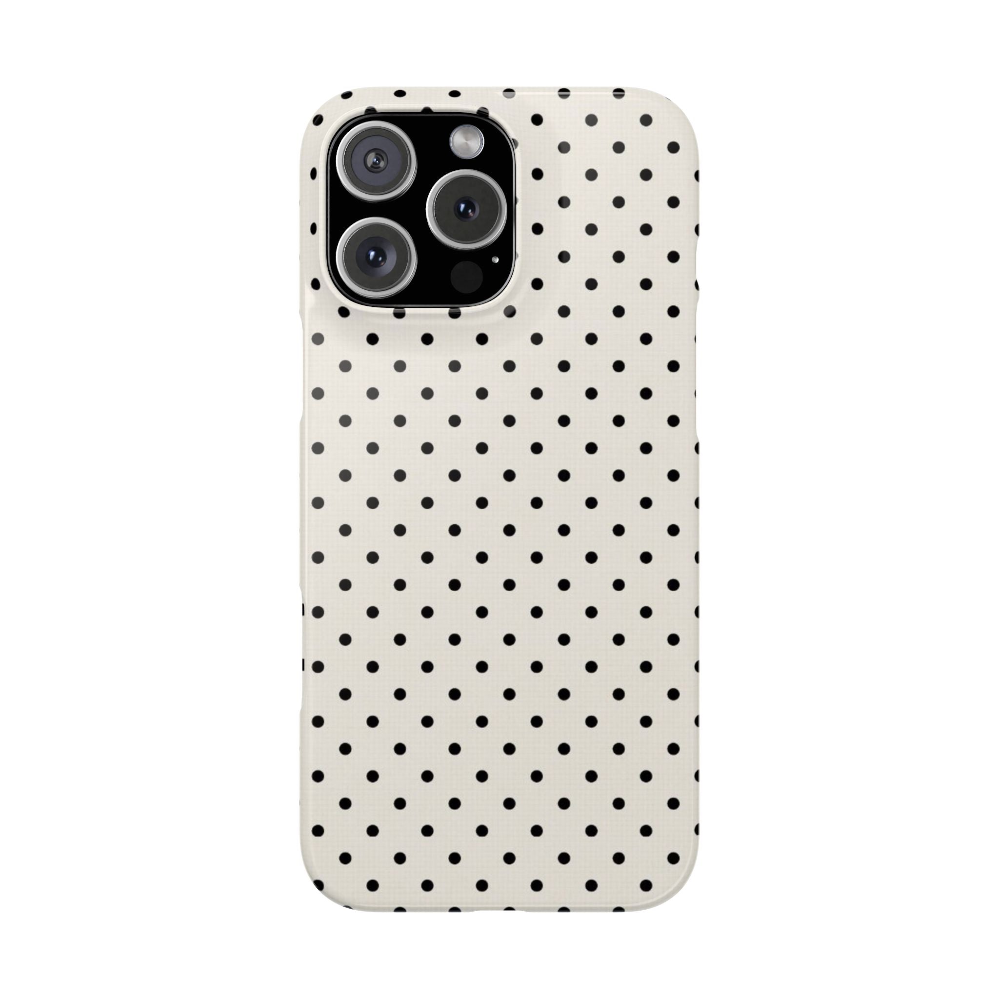 Cream Dotti Phone Case
