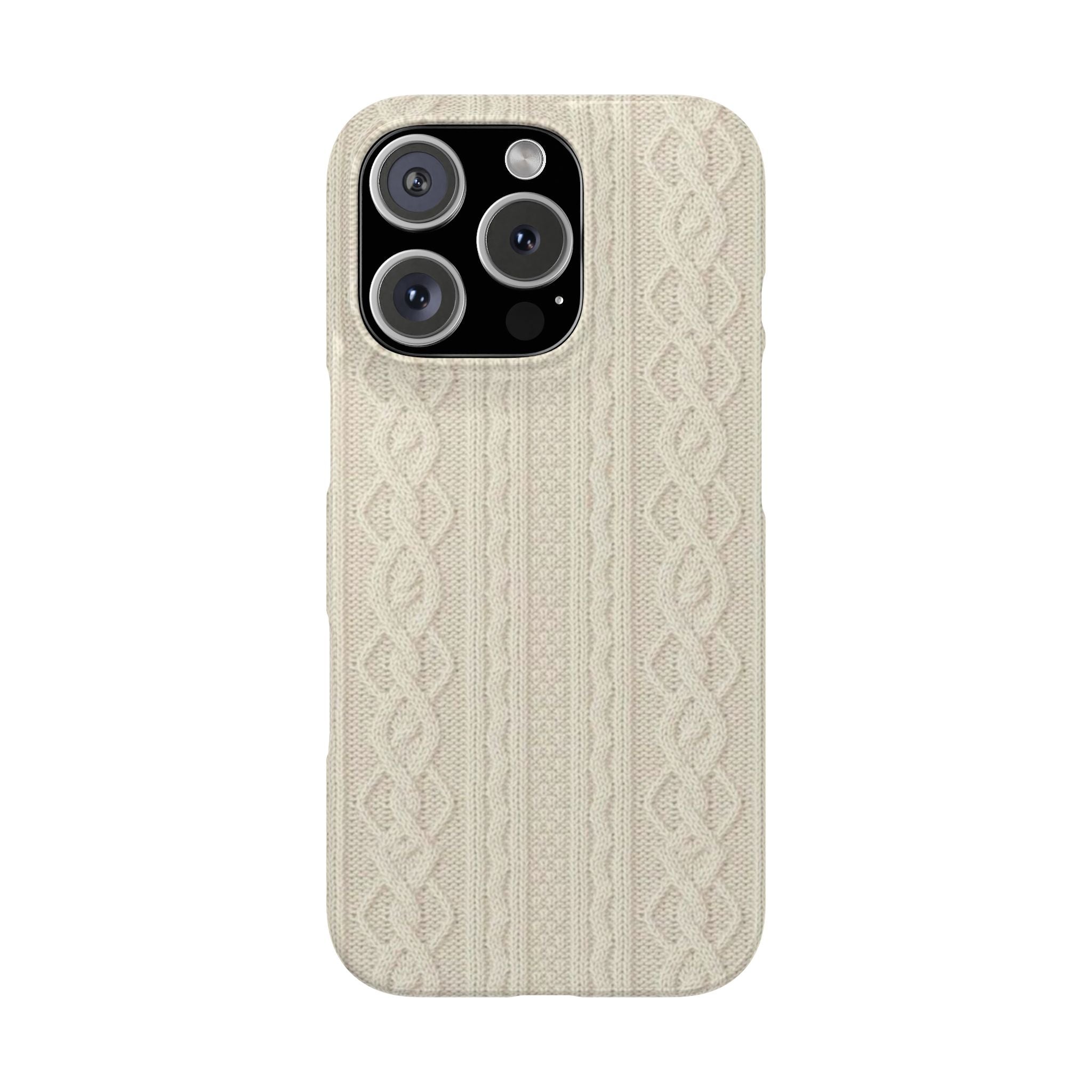 Cable Knit Phone Case
