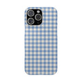 Gingham Blue Phone Case